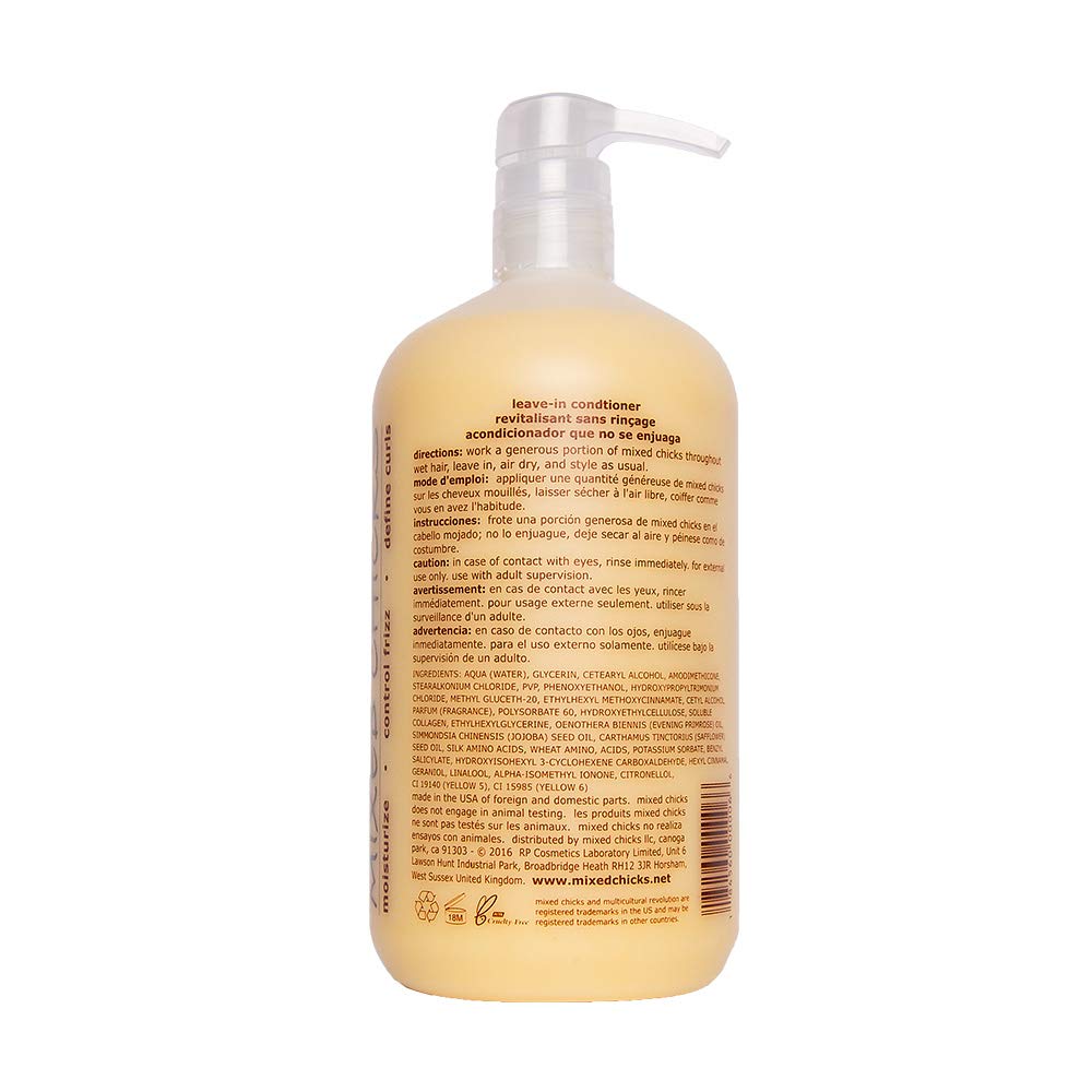 Mixed Chicks Curl Defining & Frizz Eliminating Leave-In Conditioner, 33 fl.oz. Beauty and Personal Care Mixed Chicks