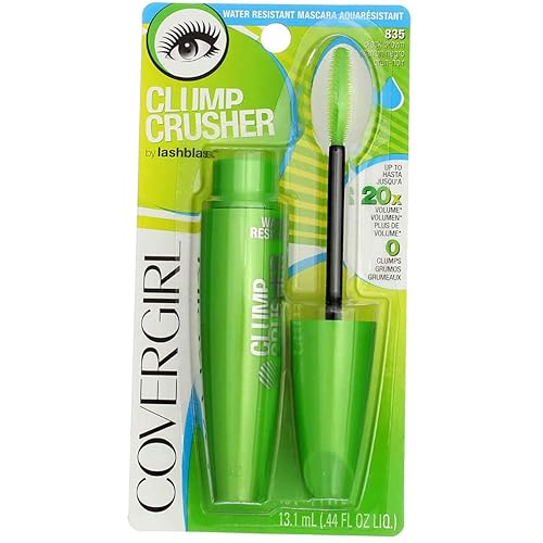 CoverGirl Lashblast Clump Crusher Black Brown 835 Water Resistant Mascara -- 3 per case. Beauty & Personal Care COVERGIRL