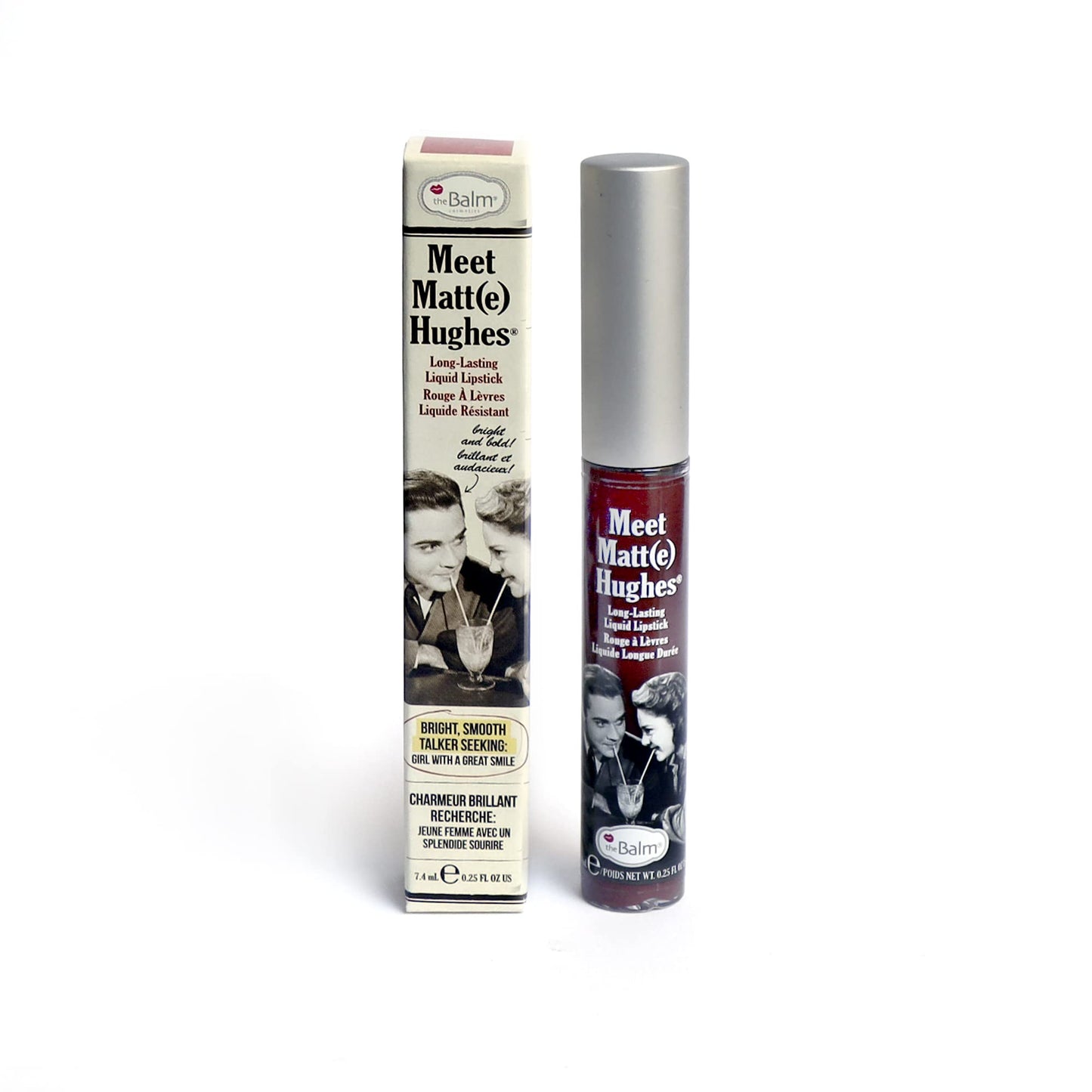 Meet Matte Hughes Long Lasting Liquid Lipstick - Fierce by the Balm for Women - 0.25 oz Lip Gloss Beauty & Personal Care theBalm