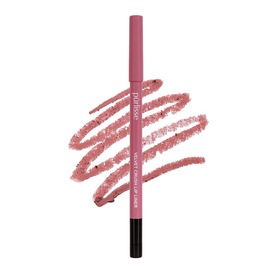 p?rlisse Velvet Crush Long Lasting Creamy Lip Liner Pencil - Matte Smudge-Proof Lip Pencil - Enriched with Bakuchiol, Macadamia Seed Oil & Shea Butter Beauty & Personal Care p?rlisse