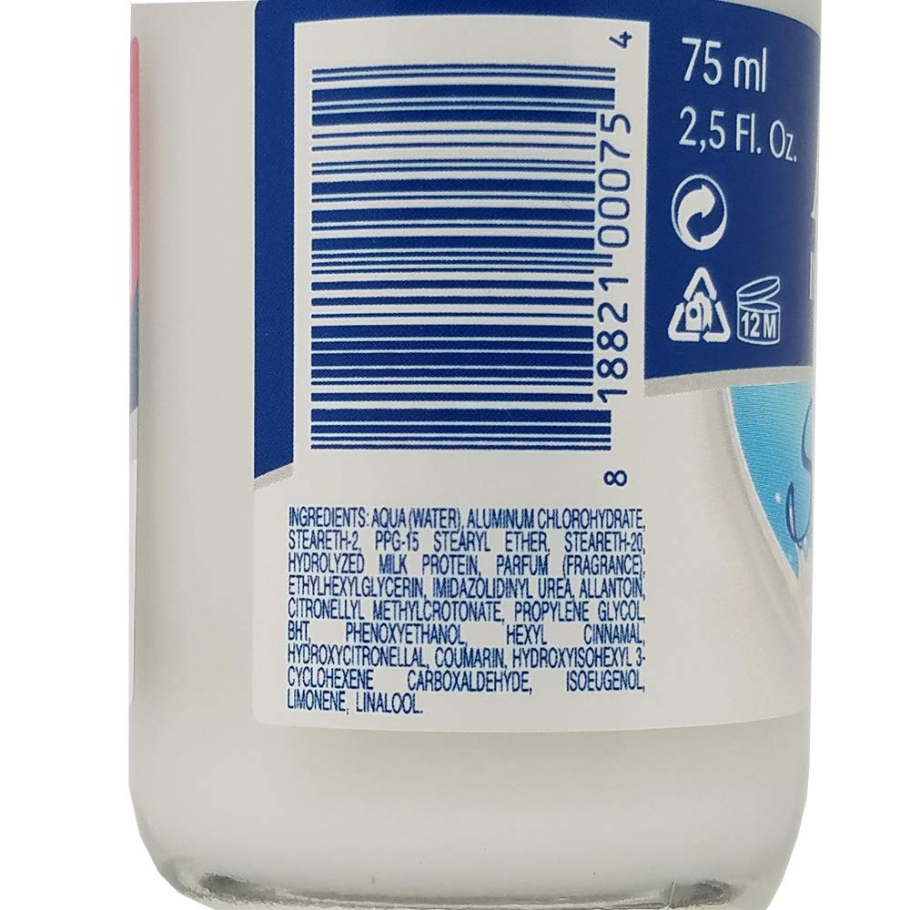MILK ROLL ON DEODORANT SOFT SKIN PROTECTS HYDRATE NOT IRRITANT INSTITUTO ESPANOL by Instituto Espanol Beauty and Personal Care Instituto Español