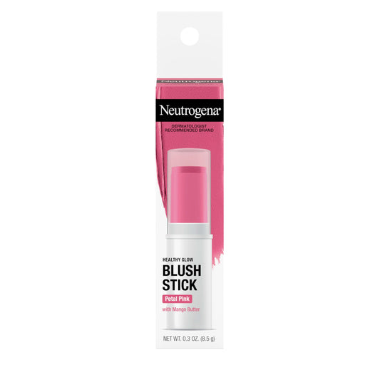 Neutrogena Healthy Glow Blush Stick, Easy to Use Lightweight Makeup, Ultra Creamy Cheek Color with Mango Butter Leaves Skin with a Natural Looking Beauty & Personal Care Neutrogena