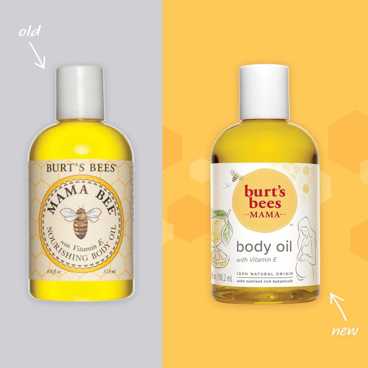 Burt's Bees Mama Body Oil with Vitamin E, 100% Natural Origin, 5 Fluid Ounces Beauty & Personal Care Burt's Bees