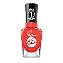 Sally Hansen Miracle Gel Nail Polish, Shade World Wide Red 409 (Packaging May Vary) Beauty & Personal Care Sally Hansen