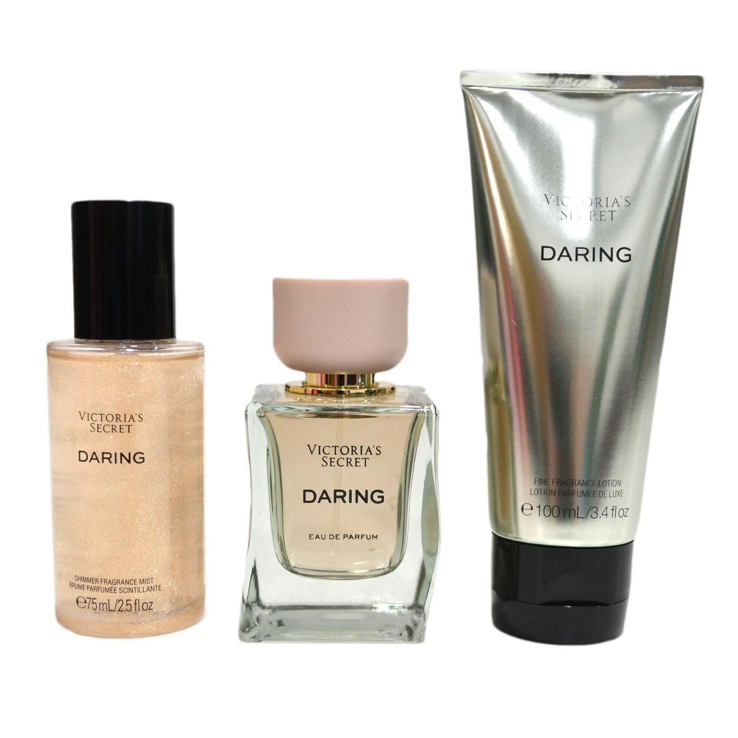 Victoria's Secret Daring 3 Piece Eau De Parfum Mist Lotion Gift Set Beauty & Personal Care Victoria's Secret