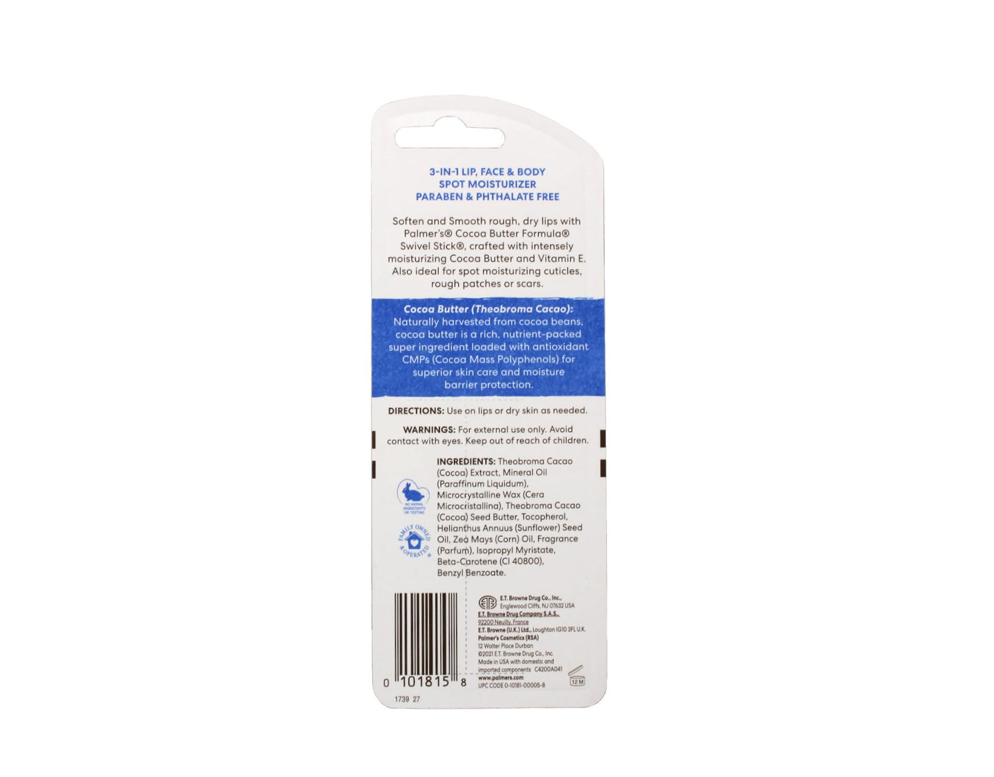 Palmer's Cocoa Butter Formula with Vitamin E, Swivel Stick, 0.5 Oz (Pack of 4) Beauty & Personal Care Palmer's