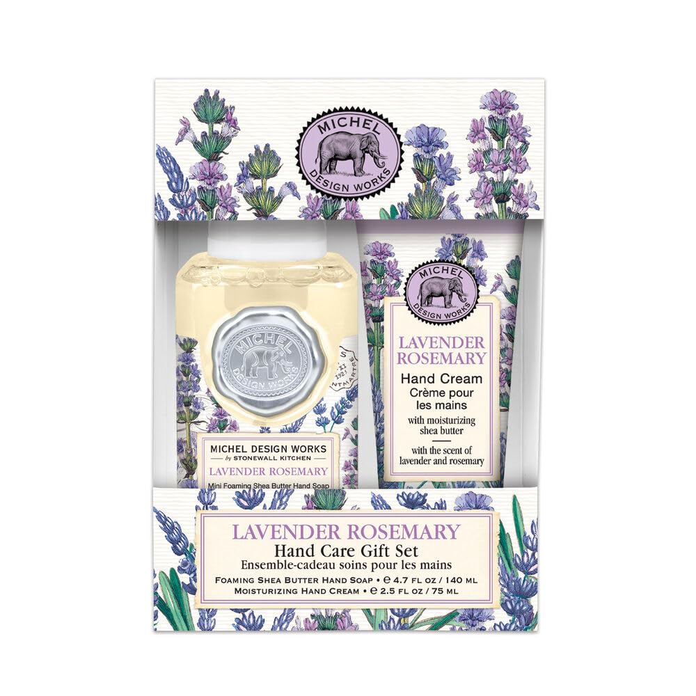 Mardi Gras Spot Michel Design Works Lavender Rosemary Handcare Gift Set (Each) Beauty & Personal Care Mardi Gras Spot