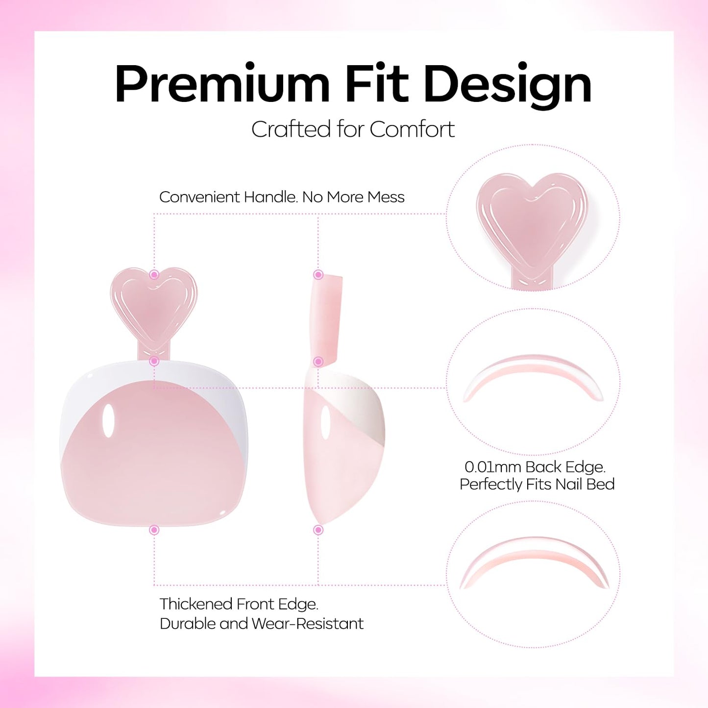 Modelones Press on Toenails Short, Lilac Pink Toe Press on Nails Square, Reusable Nail Kit with Nail Glue Adhesive Tabs Mini Nail File, Toe Nails Beauty and Personal Care modelones