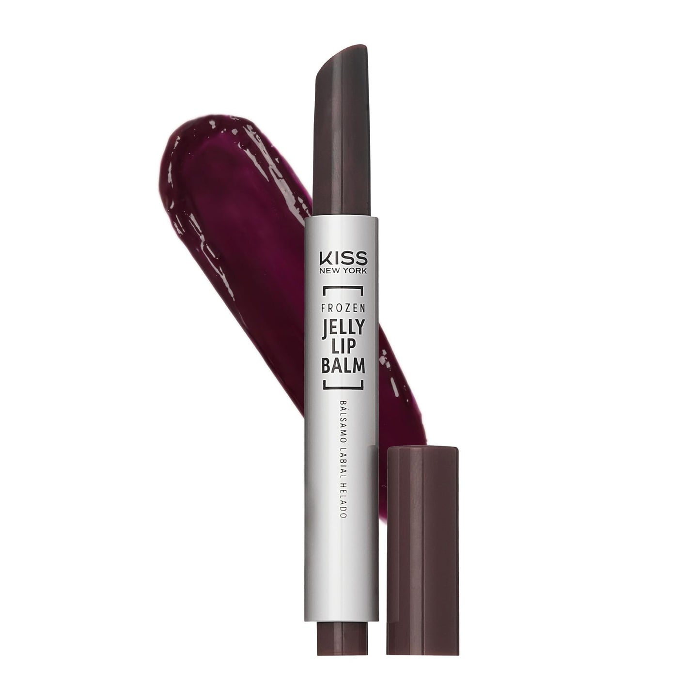 KISS NEW YORK Frozen Jelly Lip Balm Pen, High Shine Lip Gloss for Sheer Tint, Hydrating Melting Lipstick With Hyaluronic Acid, Cooling Effect Beauty and Personal Care Kiss