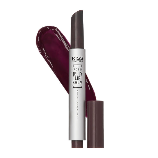 KISS NEW YORK Frozen Jelly Lip Balm Pen, High Shine Lip Gloss for Sheer Tint, Hydrating Melting Lipstick With Hyaluronic Acid, Cooling Effect Beauty and Personal Care Kiss