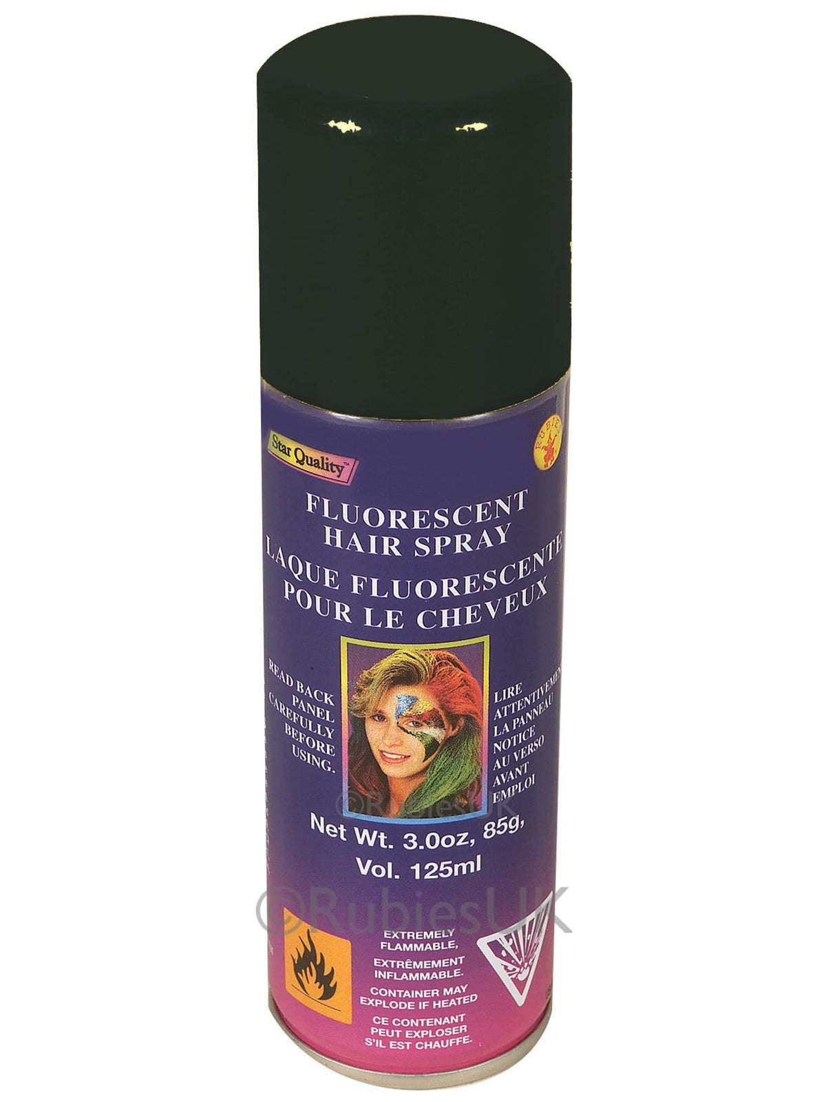 Rubies Black Haircolor Costume Hairspray for Adults, Unisex 3 Ounces Beauty & Personal Care Rubies