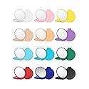 Getinbulk Compact Mirror Bulk, Round Makeup Mirror for Purse, Set of 36 (12 Colors) Beauty & Personal Care Getinbulk