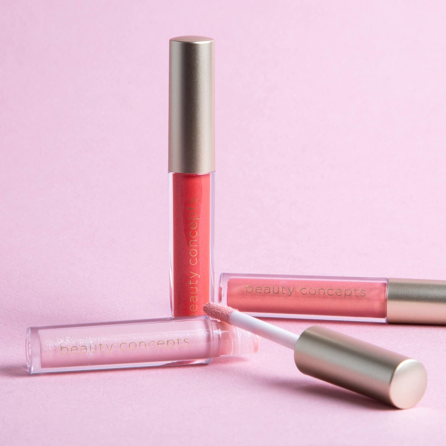 Beauty Concepts Lip Gloss Collection - Shimmering, Glossy Lip Makeup Set for a Radiant Finish, Pink and Red Collection Beauty & Personal Care B.C BEAUTY CONCEPTS