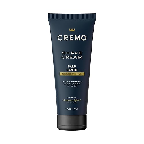Cremo Palo Santo Shave Cream, Astonishingly Superior Ultra-Slick Shaving Cream for Men, Fights Nicks, Cuts and Razor Burn, 6 Fl Oz Beauty & Personal Care Cremo