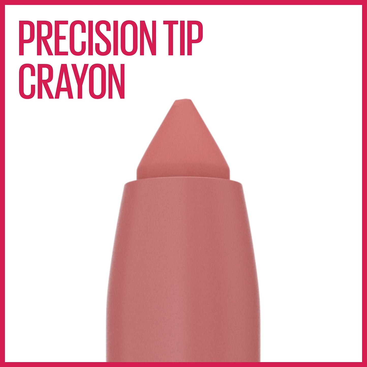 Maybelline Super Stay Ink Crayon Lipstick Makeup, Precision Tip Matte Lip Crayon with Built-in Sharpener, Longwear Up To 8Hrs, Achieve It All, Brown Beauty & Personal Care MAYBELLINE
