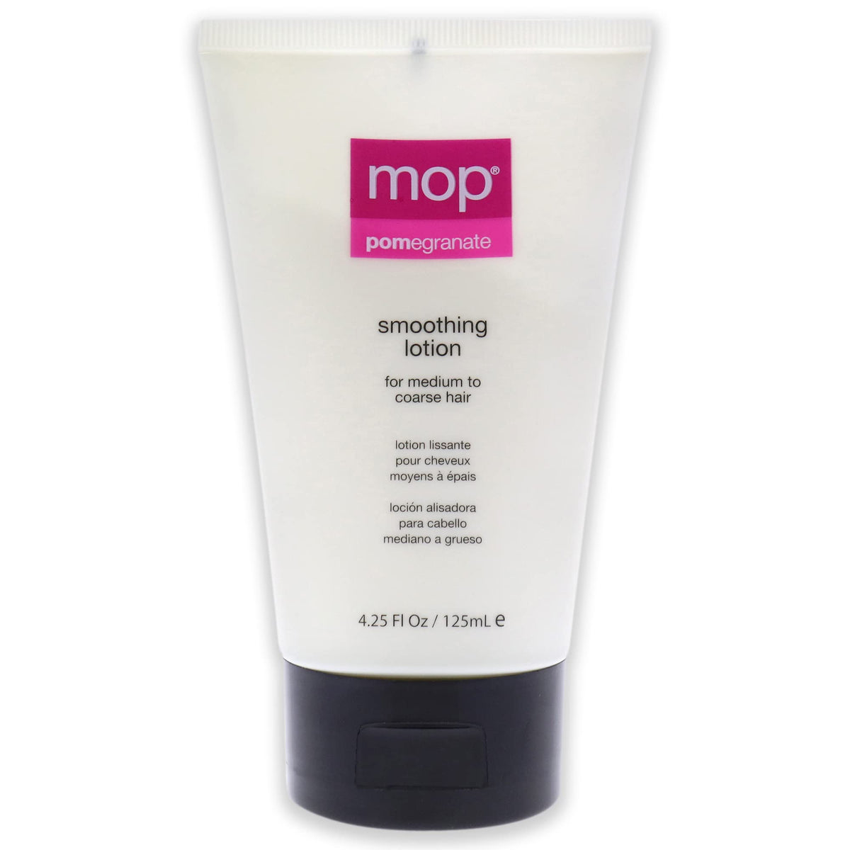 MOP Pomegranate Smoothing Lotion For Medium to Coarse Hair, 4.25 Fl Oz., Heat Protectant, Reduces Frizz for Added Shine Beauty & Personal Care MOP