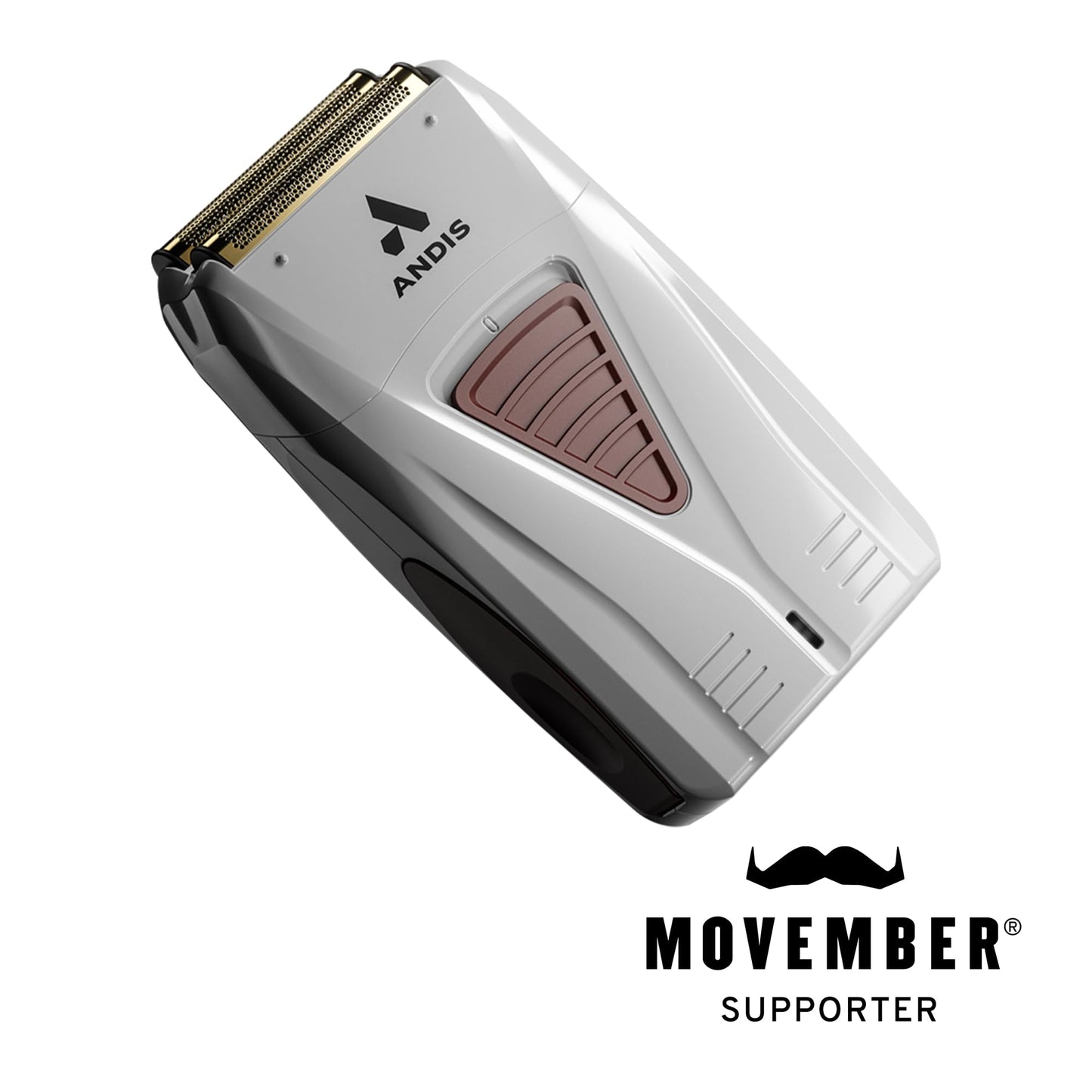 Andis TS-1 17235 Pro Foil Lithium Titanium Foil Shaver, Cord/Cordless, Smooth Shaving Cordless Shaver with Charger, Gray Beauty and Personal Care Andis