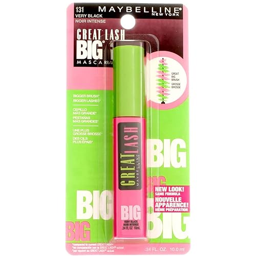 Maybelline Great Lash Big Washable Mascara, Very Black [131], 0.34 oz Beauty & Personal Care Maybelline New York