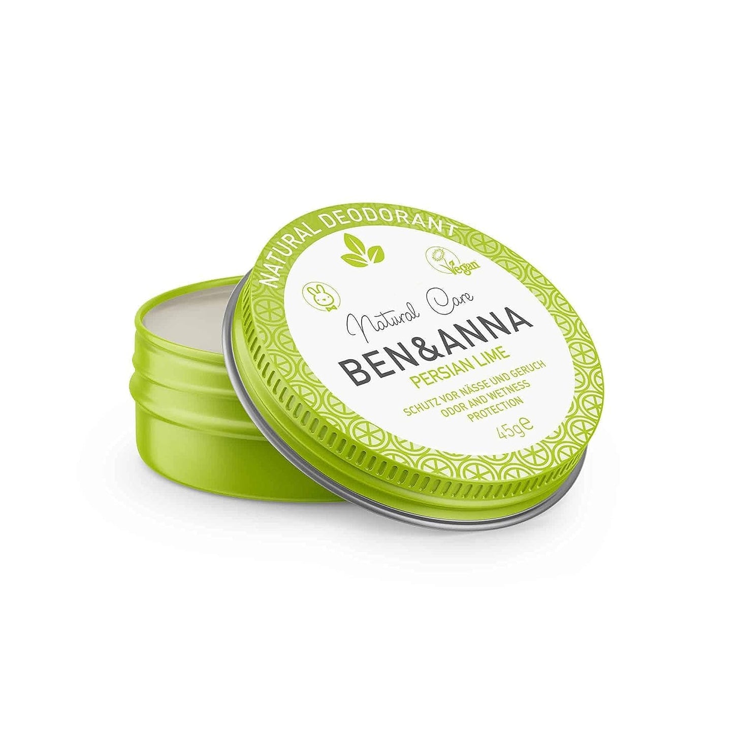 Ben & Anna Natural Persian Lime Cream Deodorant Tin 1.59 oz Beauty and Personal Care Ben & Anna