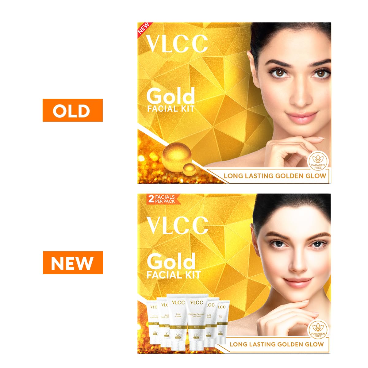 VLCC Natural Sciences Gold Facial Kit Beauty & Personal Care VLCC