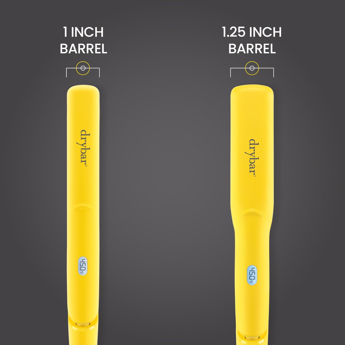 Drybar The Tress Press Straightening Iron 1" - Ionic Technology for Smooth, Shiny Hair - Straighten or Wrap Around Barrel to Create Curls, Waves, or Beauty & Personal Care Drybar