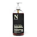 Dr. Natural Multi-Purpose Black Liquid Soap - Natural West African Body Wash - Gentle Hand Soap and Body Soap - Deep Moisturizer, Fights Acne - 32 oz Beauty & Personal Care Dr. Natural