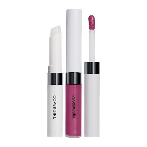 COVERGIRL Outlast All-Day Lip Color Custom Reds, Unique Burgundy , 2 Piece Set Beauty & Personal Care COVERGIRL
