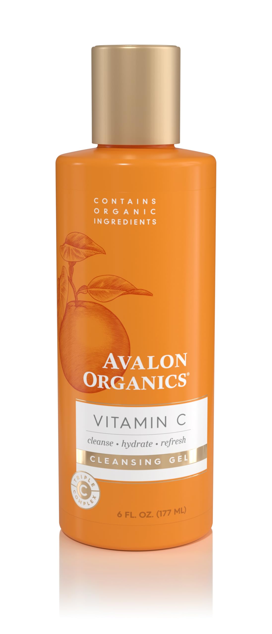 Avalon Organics Cleansing Gel with Vitamin C, 6 Oz Beauty & Personal Care Avalon Organics