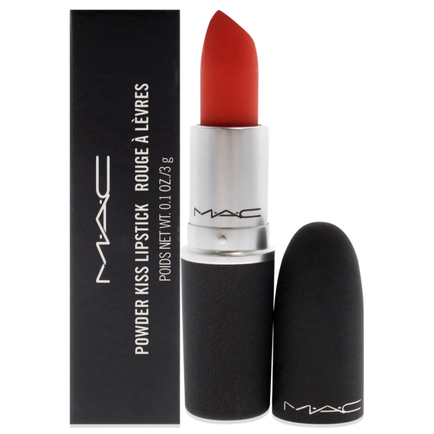 MAC Powder Kiss Lipstick - Style Shocked Lipstick Women 0.1 oz Beauty & Personal Care MAC