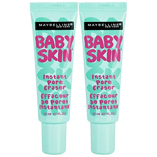 Maybelline Baby Skin Instant Pore Eraser Primer Makeup, Clear, 2 Count Beauty & Personal Care MAYBELLINE