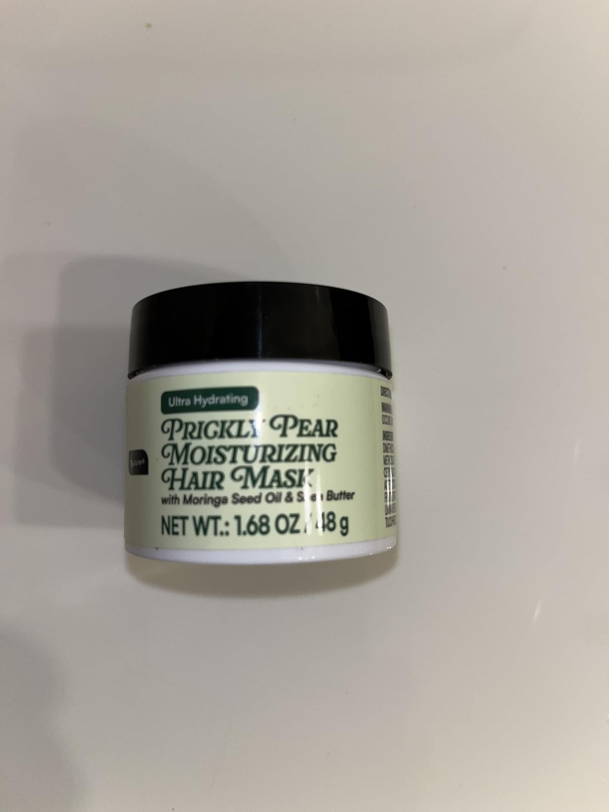 b.pure Ultra Hydrating Prickly Pear Moisturizing Hair Mask with Moringa Seed Oil & Shea Butter, 1.68 oz
