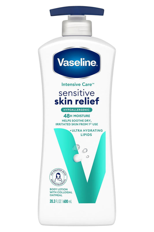 Vaseline, Sensitive Skin Relief Body Lotion, 20.3 Fl Oz Beauty & Personal Care Vaseline