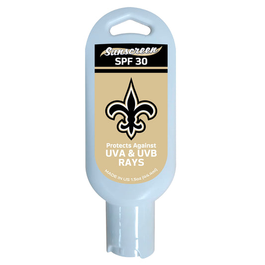 FANMATS 34711 New Orleans Saints 1.5oz SPF 30 Sunscreen Beauty & Personal Care FANMATS