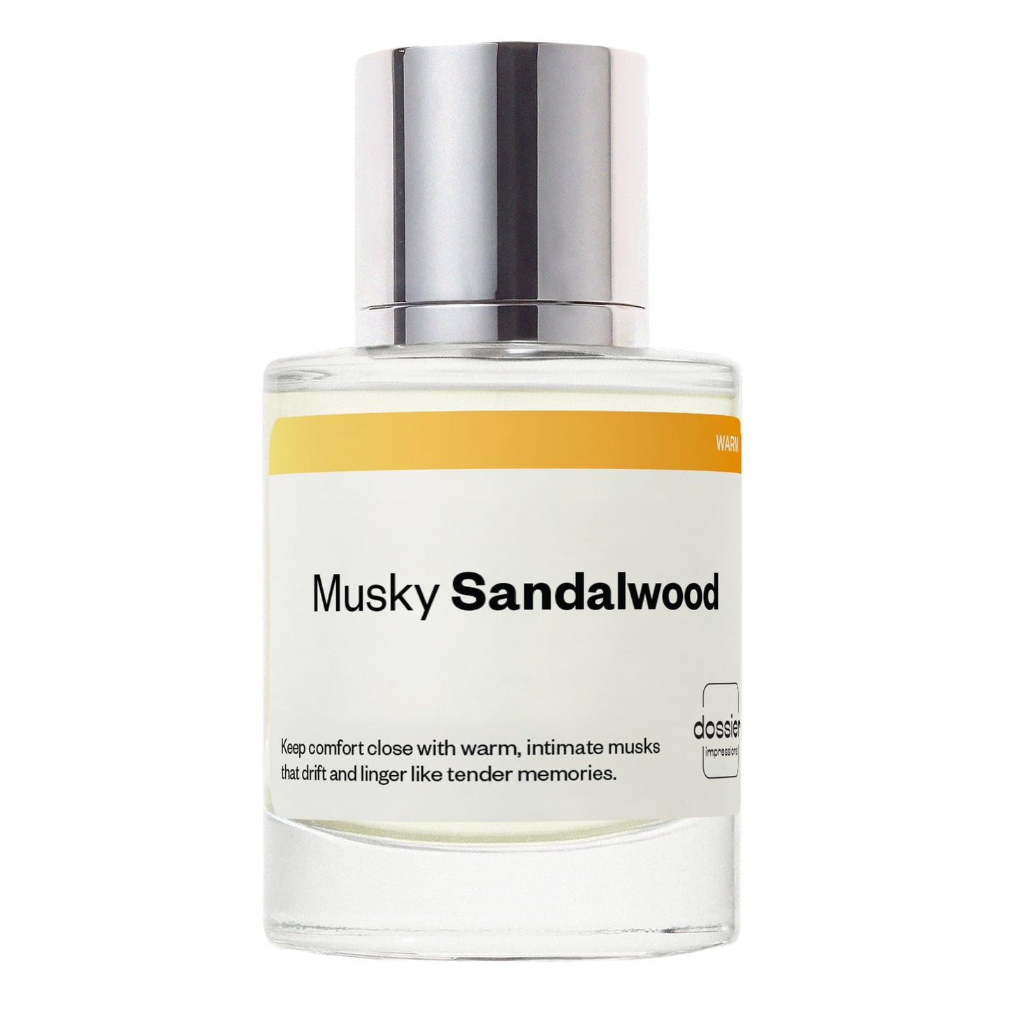 Dossier - Musky Sandalwood - Eau de Parfum - Inspired by Missing Person - Long-Lasting Fragrance - Unisex - 1.7 fl oz (50ml) Beauty & Personal Care Dossier