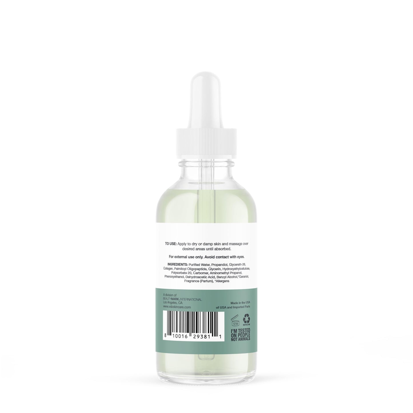 Vitamins and Sea Beauty Sea Salt and Collagen Peptides Serum, Anti-Aging Firming, Plumping, Smoothing Face Serum for Fine Lines and Wrinkles, Sagging Beauty & Personal Care VITAMINS AND SEA BEAUTY