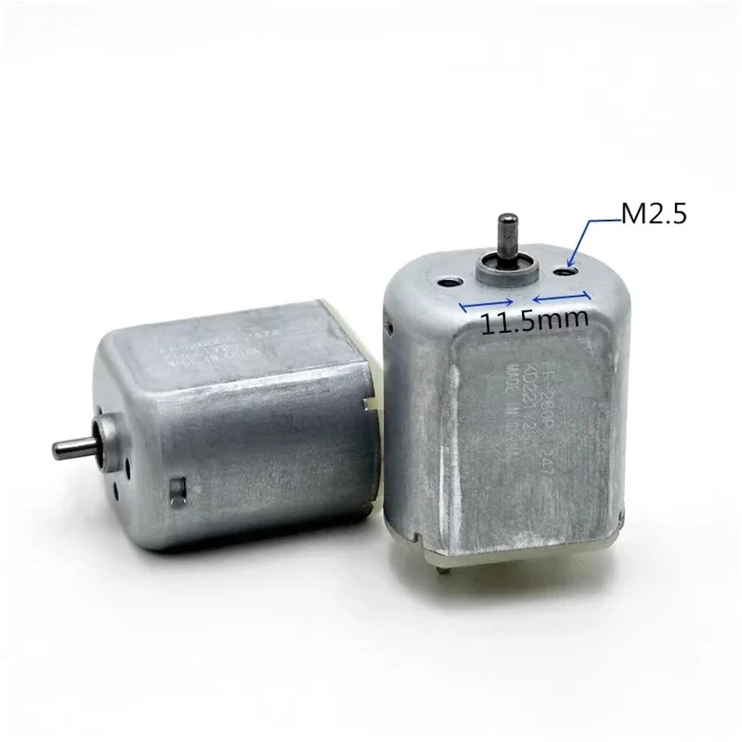 1pc FF-260PA-2474 3V 3.7V 4.2V 10300RPM High Speed Mini 24mm*18mm Flat Motor DIY Electric Shaver Razor Toy Model Beauty and Personal Care SFKGXELS