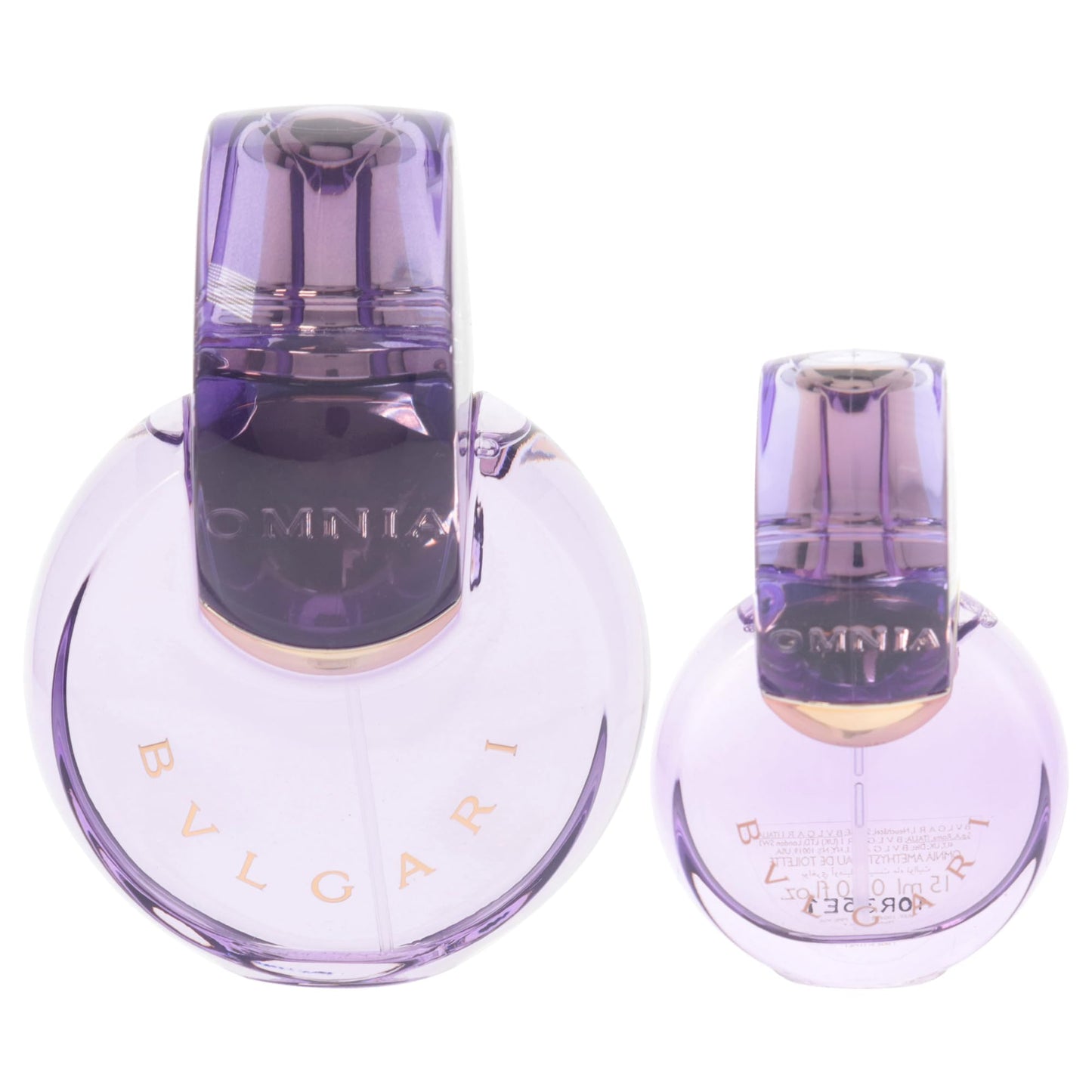 Omnia Amethyste by Bvlgari for Women - 2 Pc Gift Set 3.4oz EDT Spray, 0.5oz EDT Spray Beauty & Personal Care BVLGARI