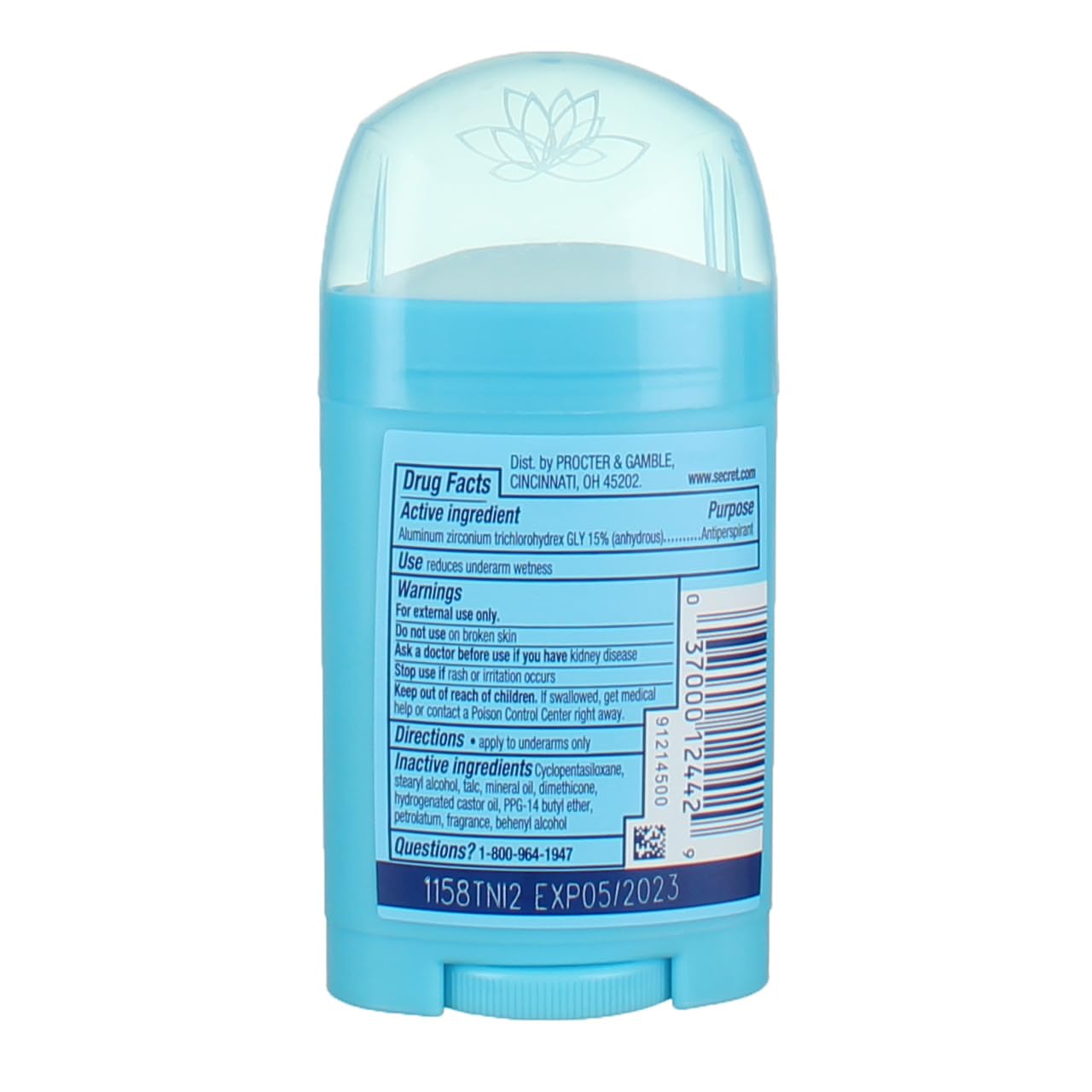 Secret Sld Ws Pwdr Frsh Size 1.7z Secret Powder Fresh Solid Antiperspirant Deodorant 1.7z Beauty and Personal Care Procter & Gamble