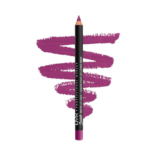 NYX PROFESSIONAL MAKEUP Suede Matte Lip Liner, Vegan Formula - Aria (Violet) Beauty & Personal Care NYX PROFESSIONAL MAKEUP