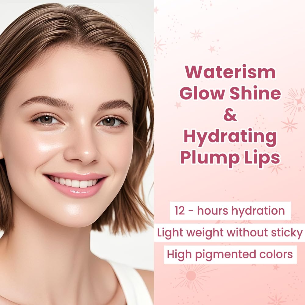 CATKIN Glossy Lip Balm Ultra Hydating Glow Lip Tinted Jelly Plump Melting Balm Shea Butter Repair Soothing For Dry Lips Dewy Finished 0.12 oz C03 Beauty and Personal Care Catkin