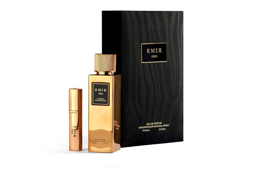 Maison GHandour Emir Oro Fragrance | Luxury Perfume for Men and Women | Unisex Perfume | Oud Cologne with Cypress Leaf, Saffron, Rosemary, Cardamom | Beauty & Personal Care Maison GHandour