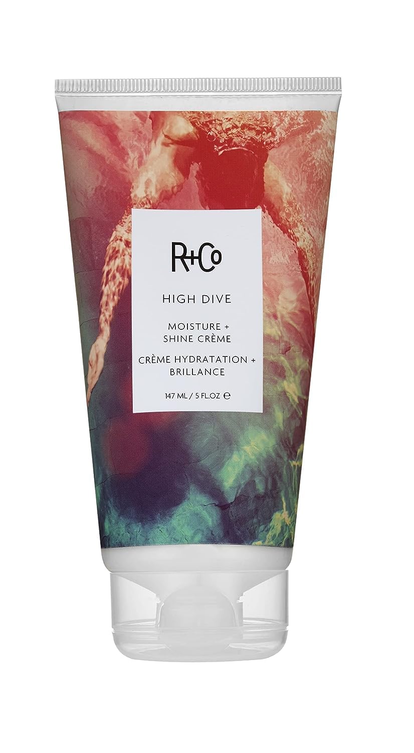 R+Co High Dive Moisture and Shine Crème | Deep Hydration + Softens + Eliminates Frizz | Vegan + Cruelty-Free | 5 Oz Beauty & Personal Care R+Co
