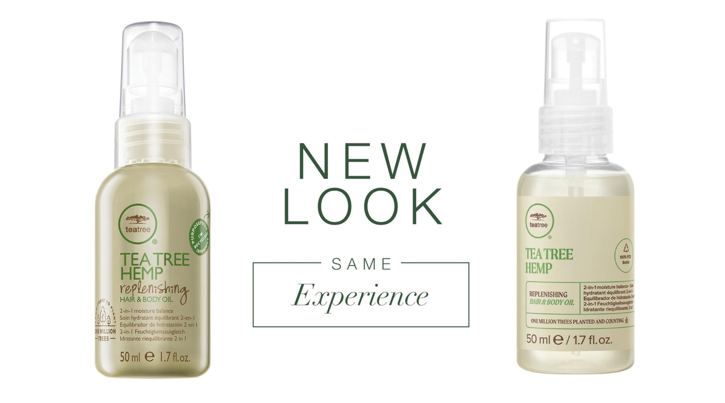 Tea Tree Hemp Replenishing Hair & Body Oil, 2-in-1 Moisture Balance, For All Hair Types, 1.7 fl. oz. Beauty & Personal Care Tea Tree