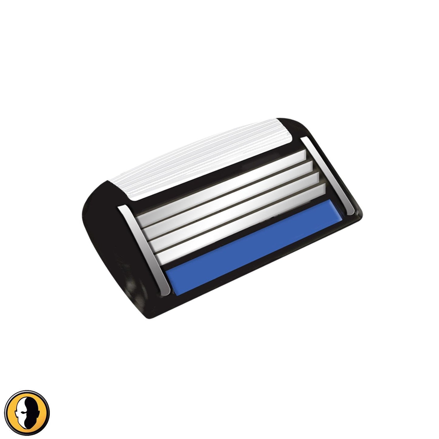 HeadBlade Men's HB4 Refill Shaving Razor Blades - 4 Stainless Steel Blades for No Tugging or Pulling, Shave Less, Works for Face, Body, and Scalp (12 Beauty and Personal Care HeadBlade
