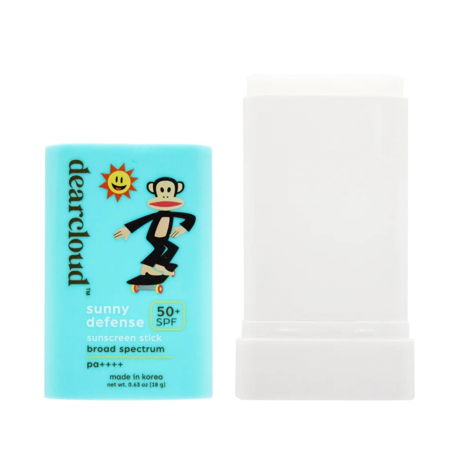 Paul Frank Sunny Defense Sunscreen Stick SPF 50+ PA++++ - Korean Sunscreen for Face & Travel Size (.63 oz) Beauty & Personal Care dearcloud