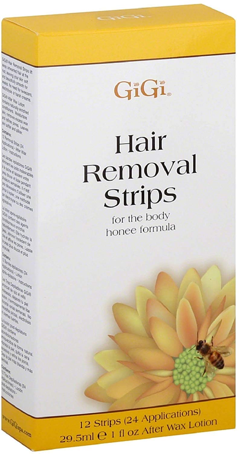 GiGi Hair Removal Strips for the Body 12 ea (Pack of 7) Beauty and Personal Care GiGi
