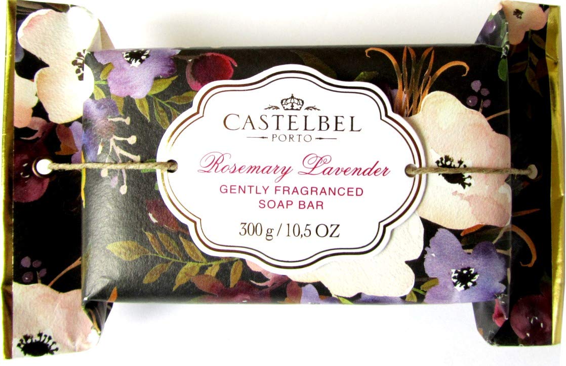Castelbel Porto"Rosemary & Lavender" Gently Fragranced Soap Bar 10.5 Ounce. Beauty & Personal Care Castelbel Porto