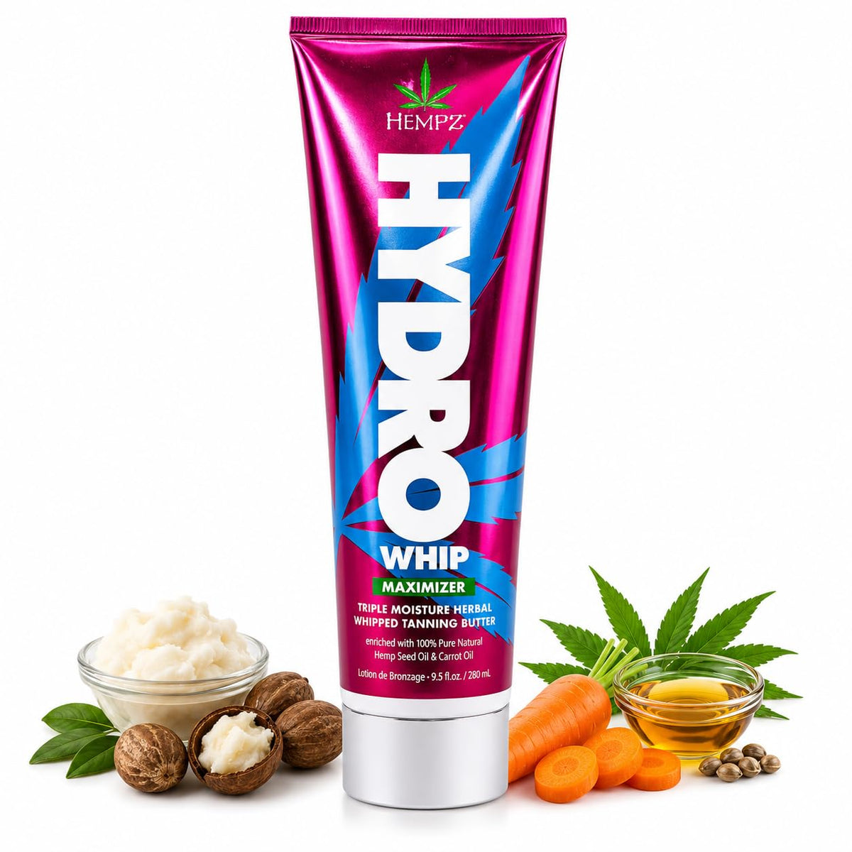 Hempz HydroWhip Maximizing Butter 9oz, White Beauty & Personal Care Hempz