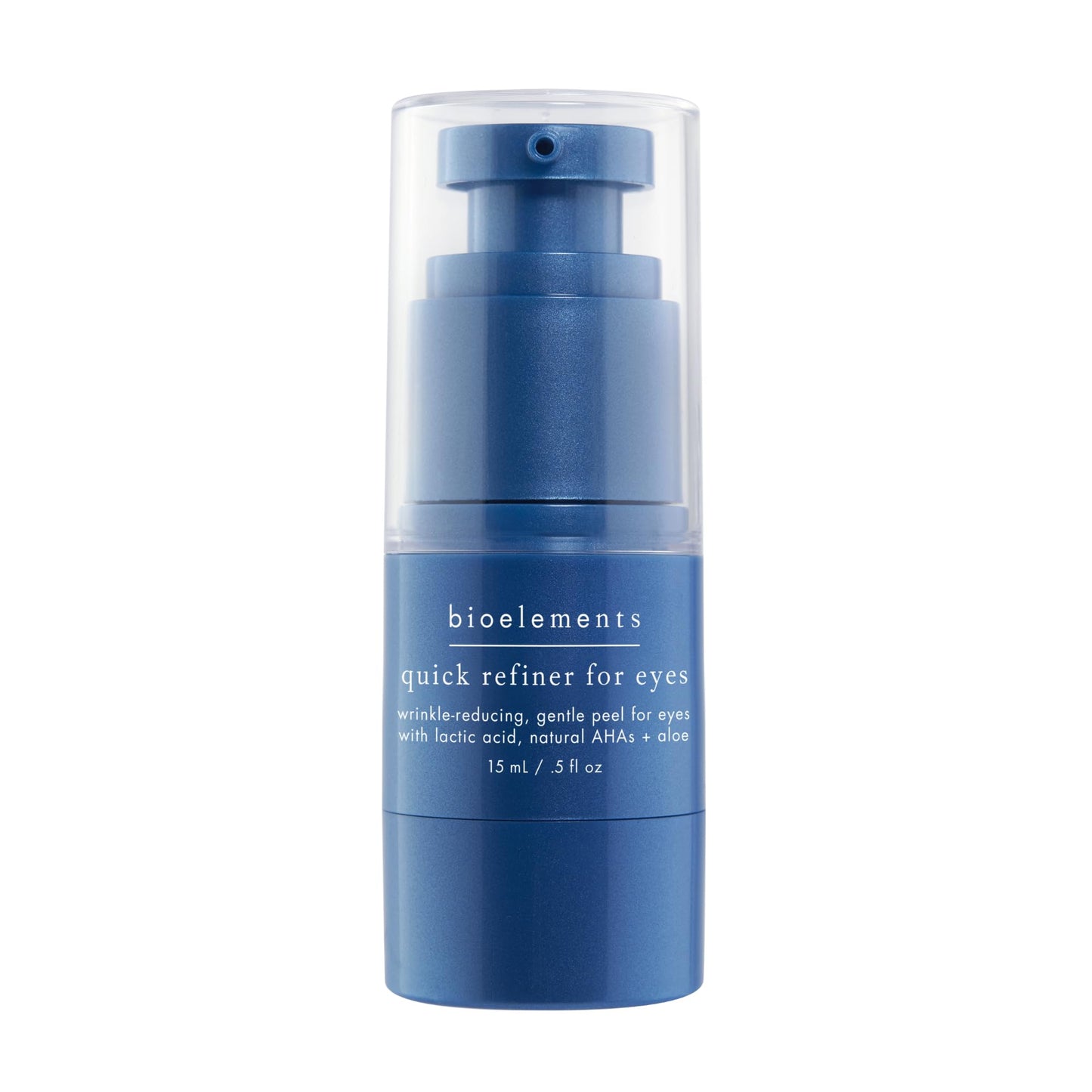 Bioelements Quick Refiner for Eyes - 0.5 fl oz - Wrinkle-Reducing, Gentle AHA & Lactic Acid Peel for Eyes - All Skin Types - Vegan, Gluten Free Beauty & Personal Care Bioelements