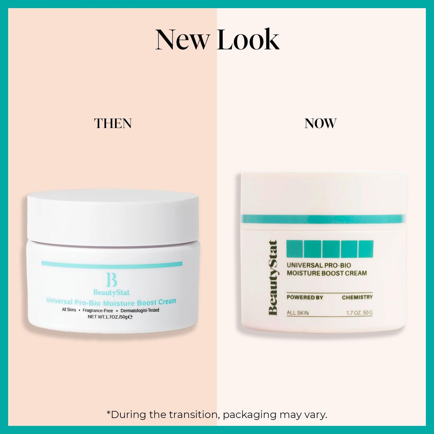 BeautyStat Probiotic 24HR Moisture Boost Cream - Made in the USA - Daily Moisturizer Face Cream with Probiotics, Ceramides, Hyaluronic Acid Beauty & Personal Care BeautyStat